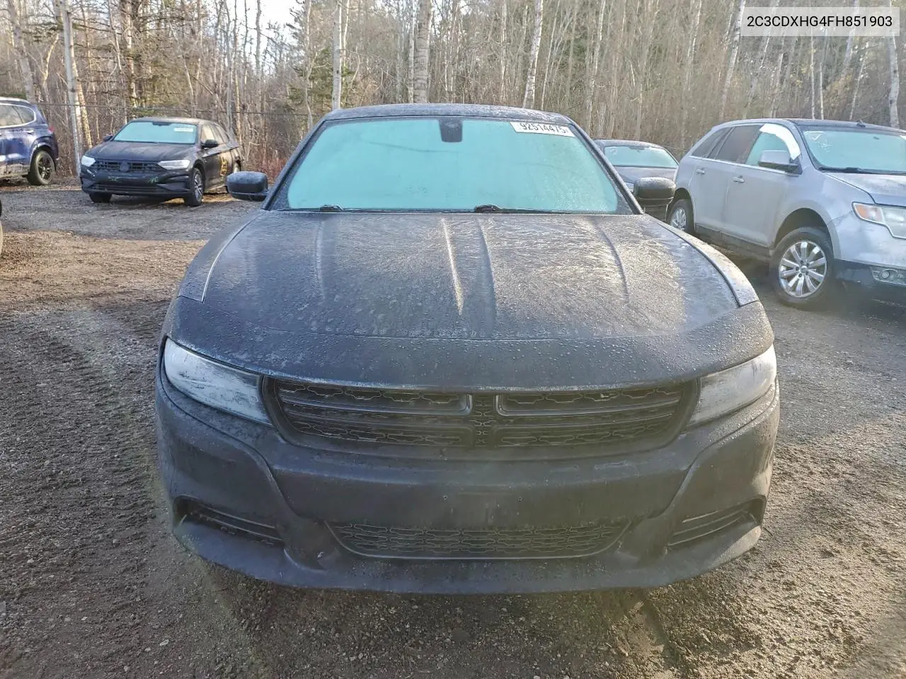 2C3CDXHG4FH851903 2015 Dodge Charger Sxt