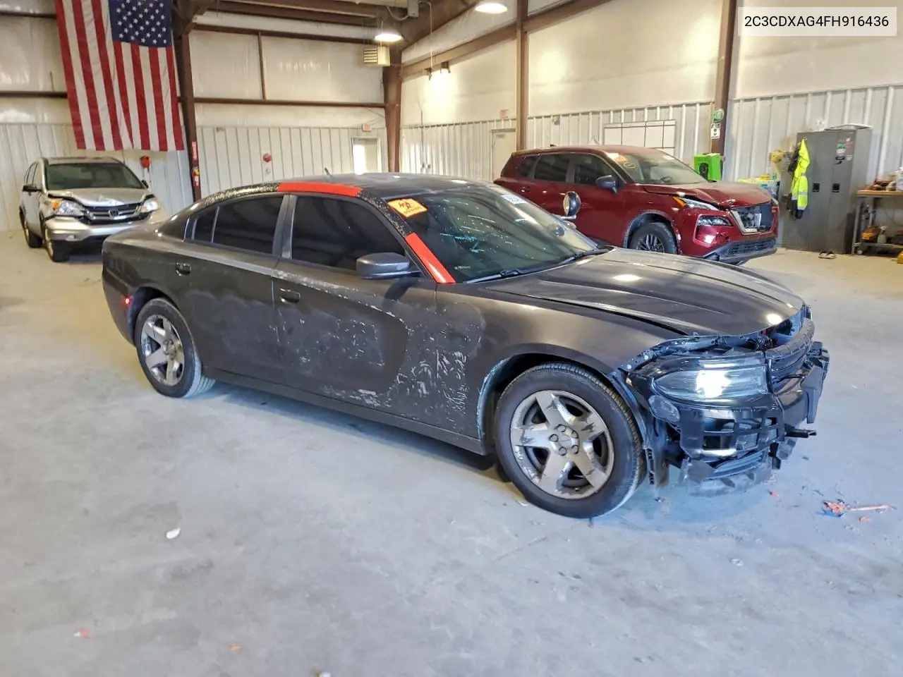 2C3CDXAG4FH916436 2015 Dodge Charger Police
