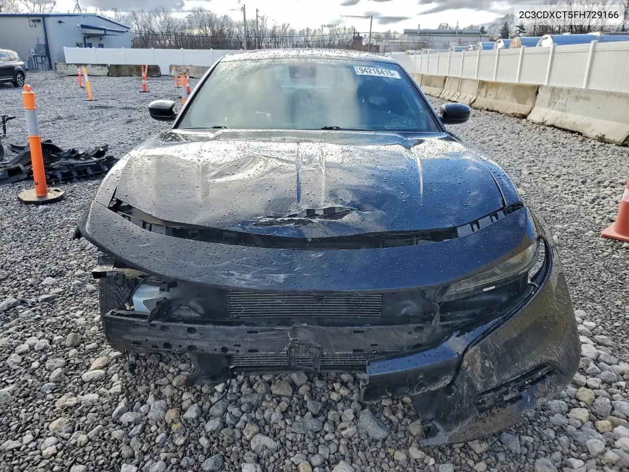 2C3CDXCT5FH729166 2015 Dodge Charger R/T