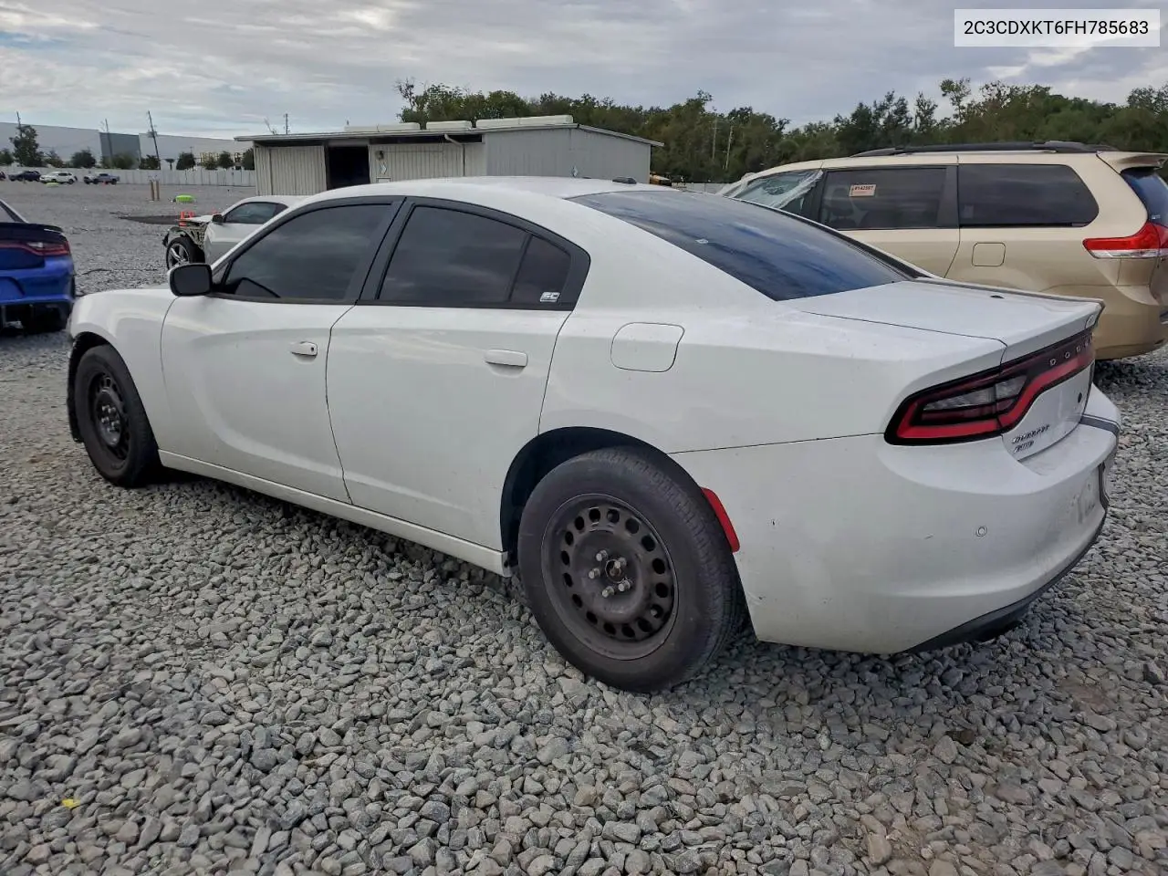 2C3CDXKT6FH785683 2015 Dodge Charger Police
