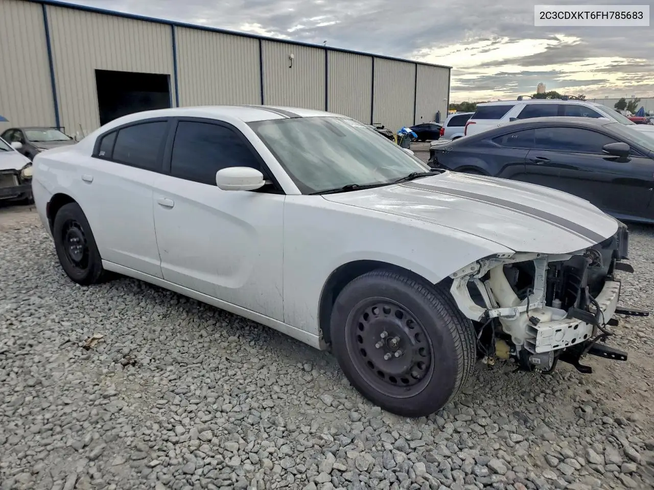 2C3CDXKT6FH785683 2015 Dodge Charger Police