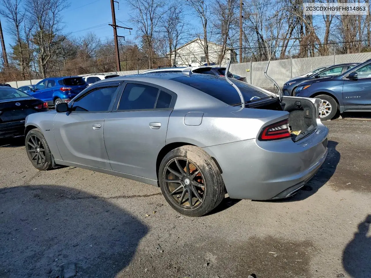 2C3CDXHG9FH814863 2015 Dodge Charger Sxt
