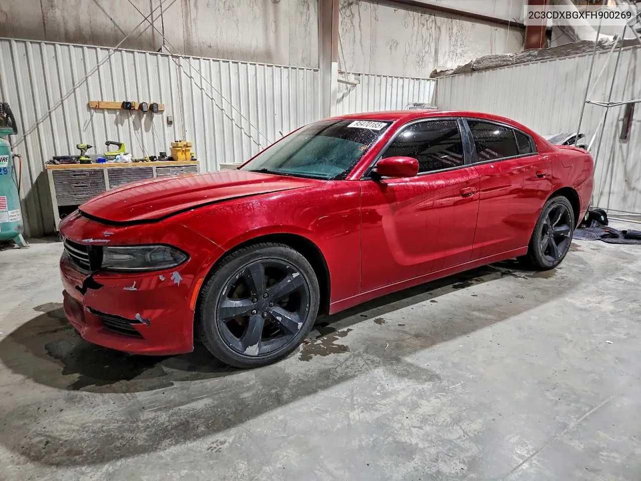 2C3CDXBGXFH900269 2015 Dodge Charger Se