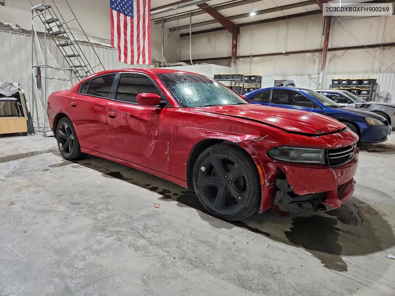 2C3CDXBGXFH900269 2015 Dodge Charger Se