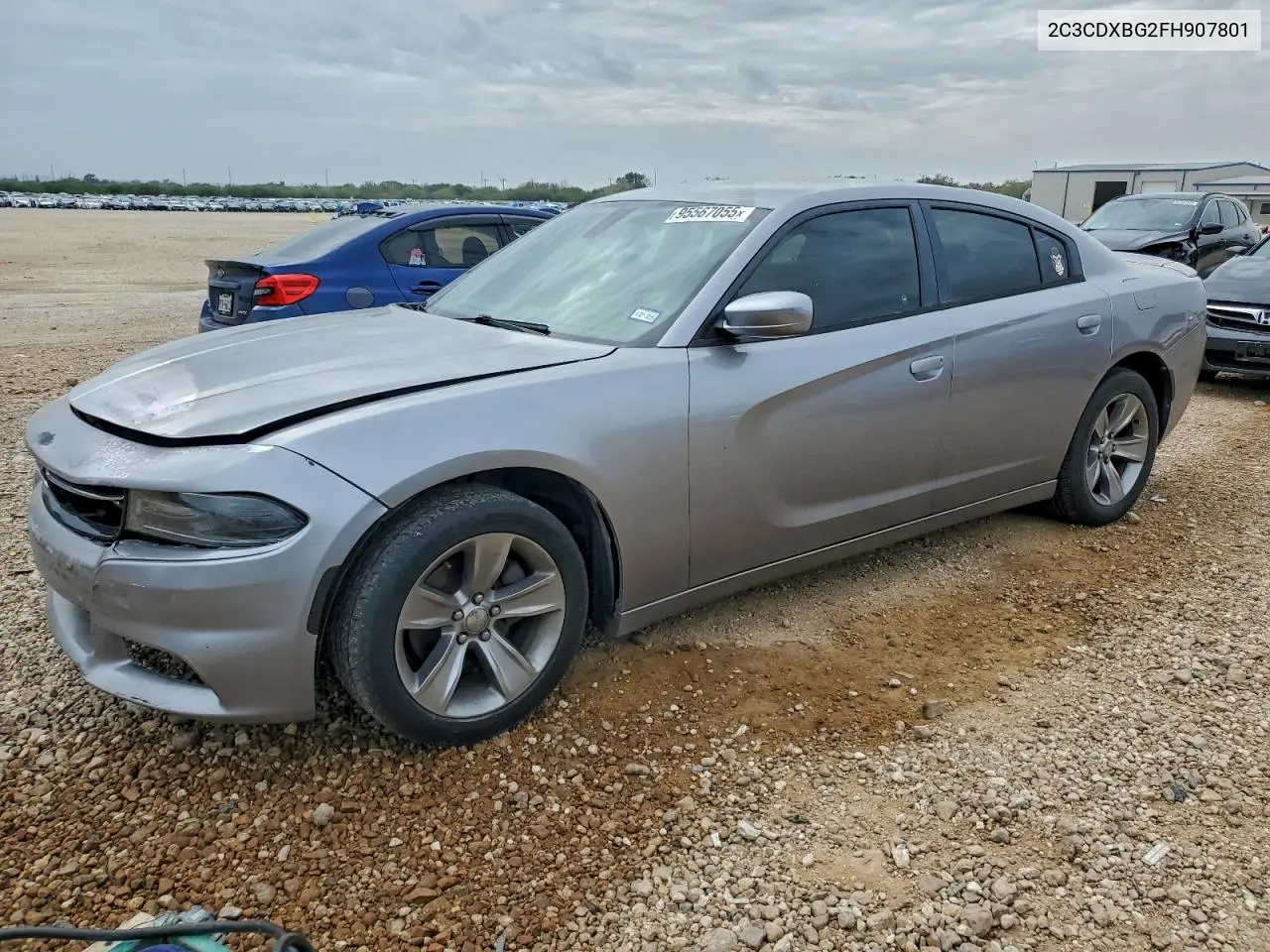 2C3CDXBG2FH907801 2015 Dodge Charger Se