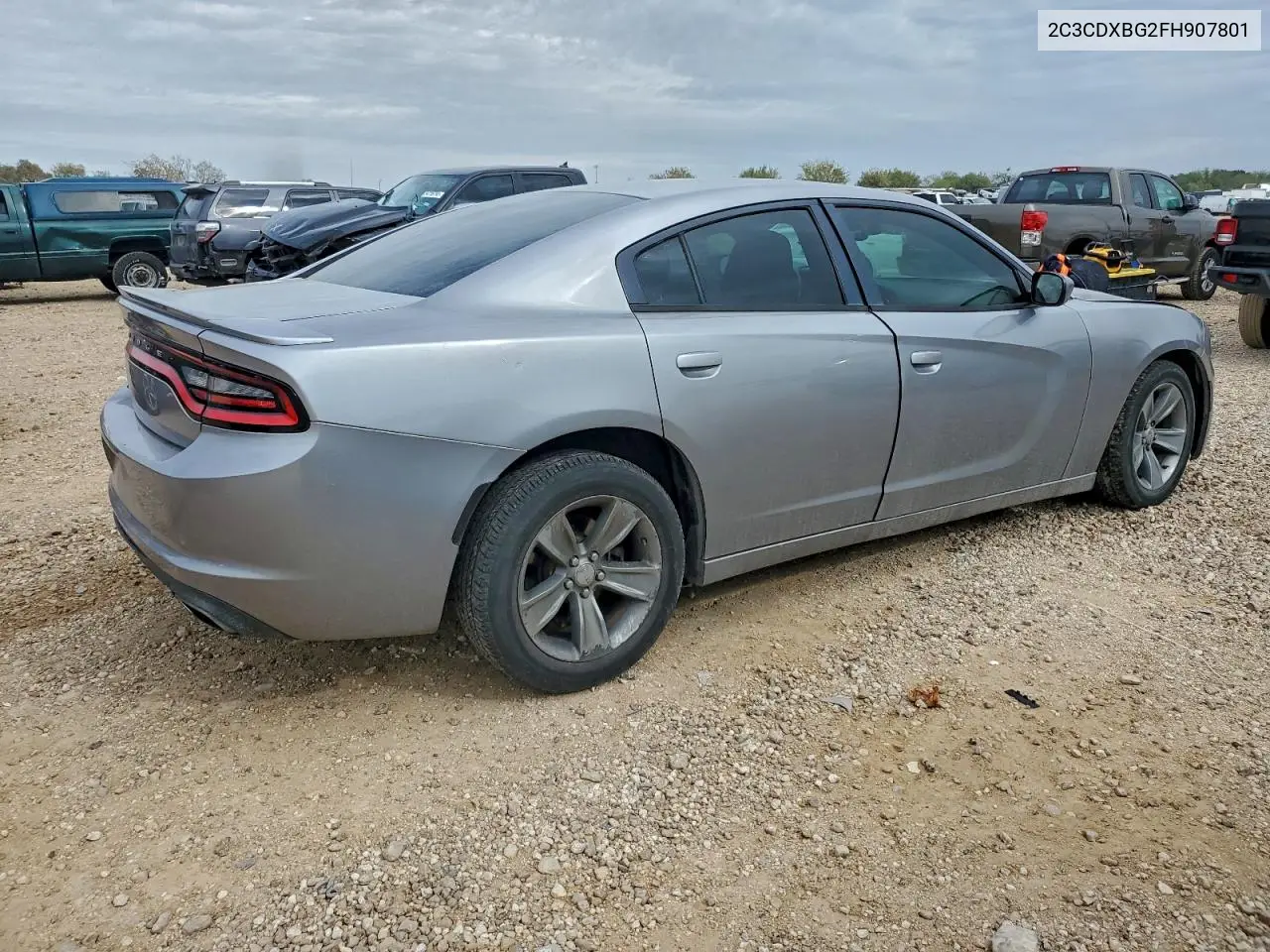 2C3CDXBG2FH907801 2015 Dodge Charger Se
