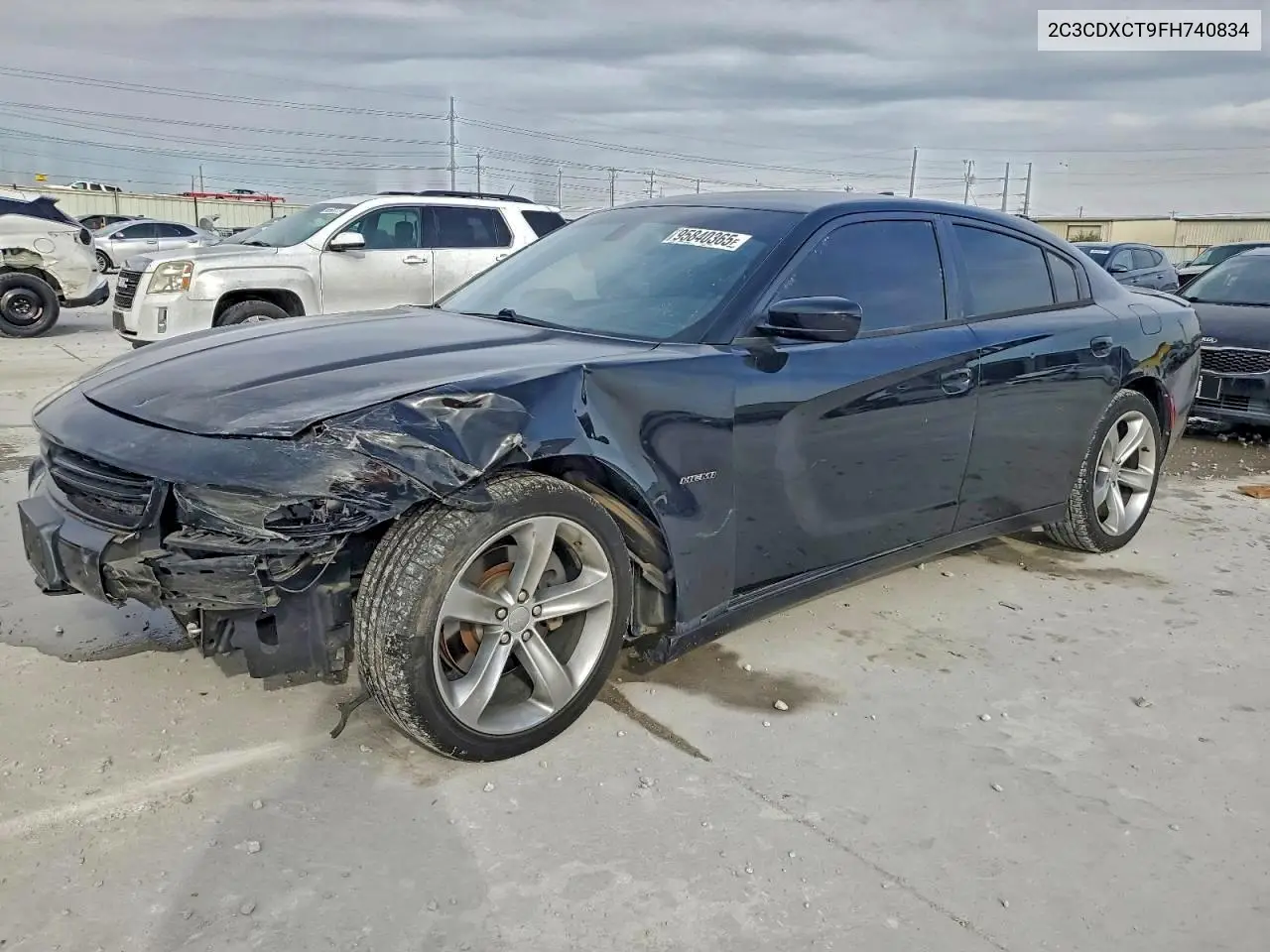 2C3CDXCT9FH740834 2015 Dodge Charger R/T