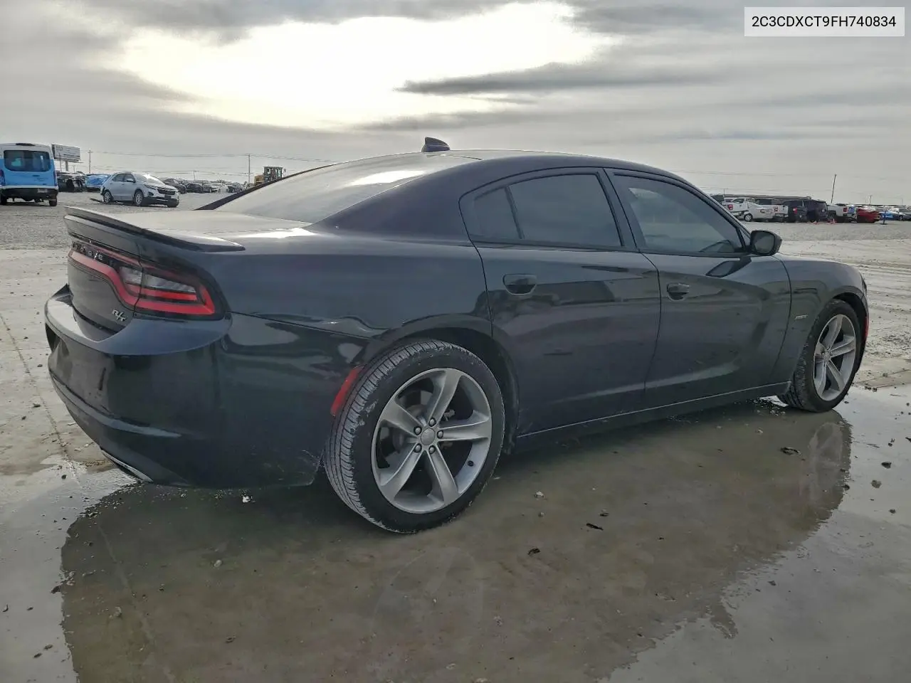 2C3CDXCT9FH740834 2015 Dodge Charger R/T