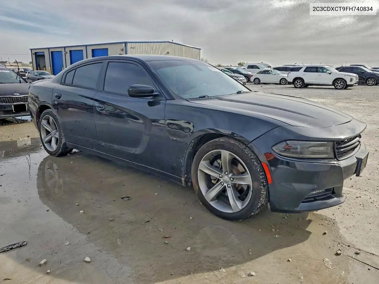2C3CDXCT9FH740834 2015 Dodge Charger R/T