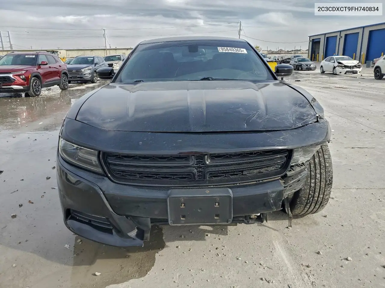 2C3CDXCT9FH740834 2015 Dodge Charger R/T