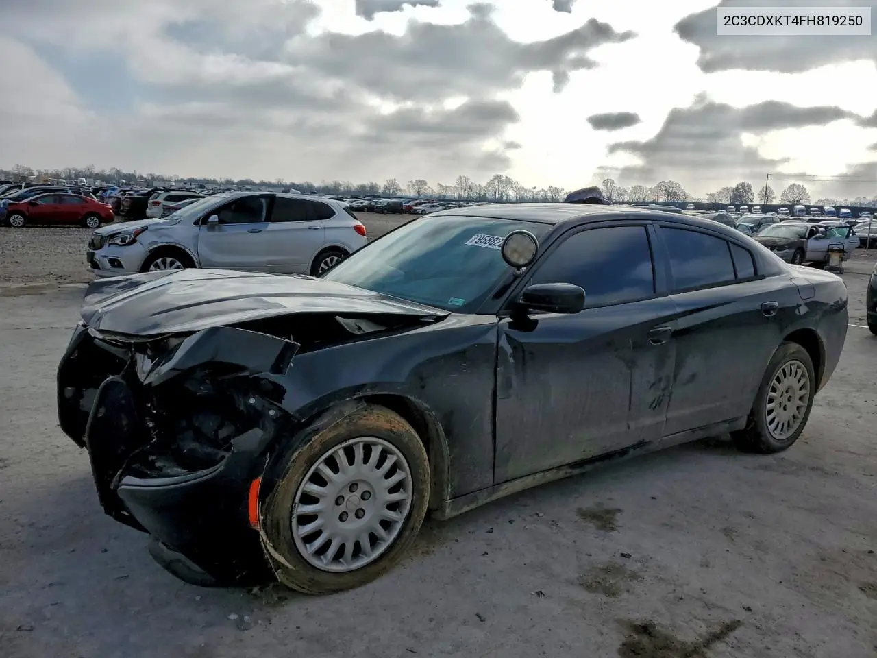 2C3CDXKT4FH819250 2015 Dodge Charger Police