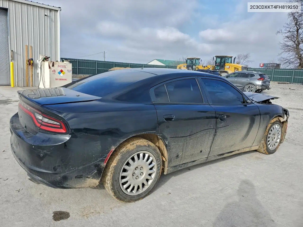 2C3CDXKT4FH819250 2015 Dodge Charger Police