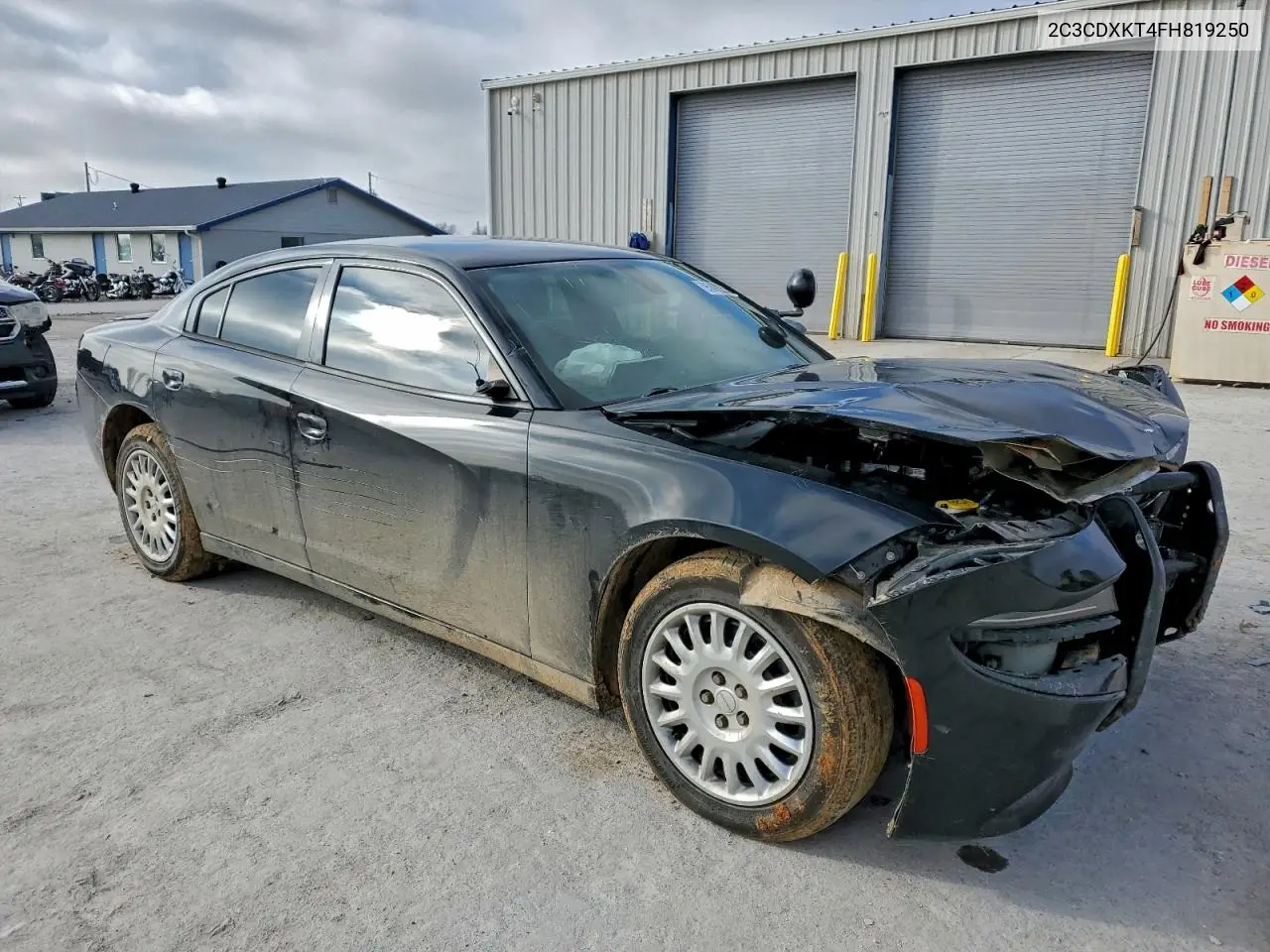 2C3CDXKT4FH819250 2015 Dodge Charger Police