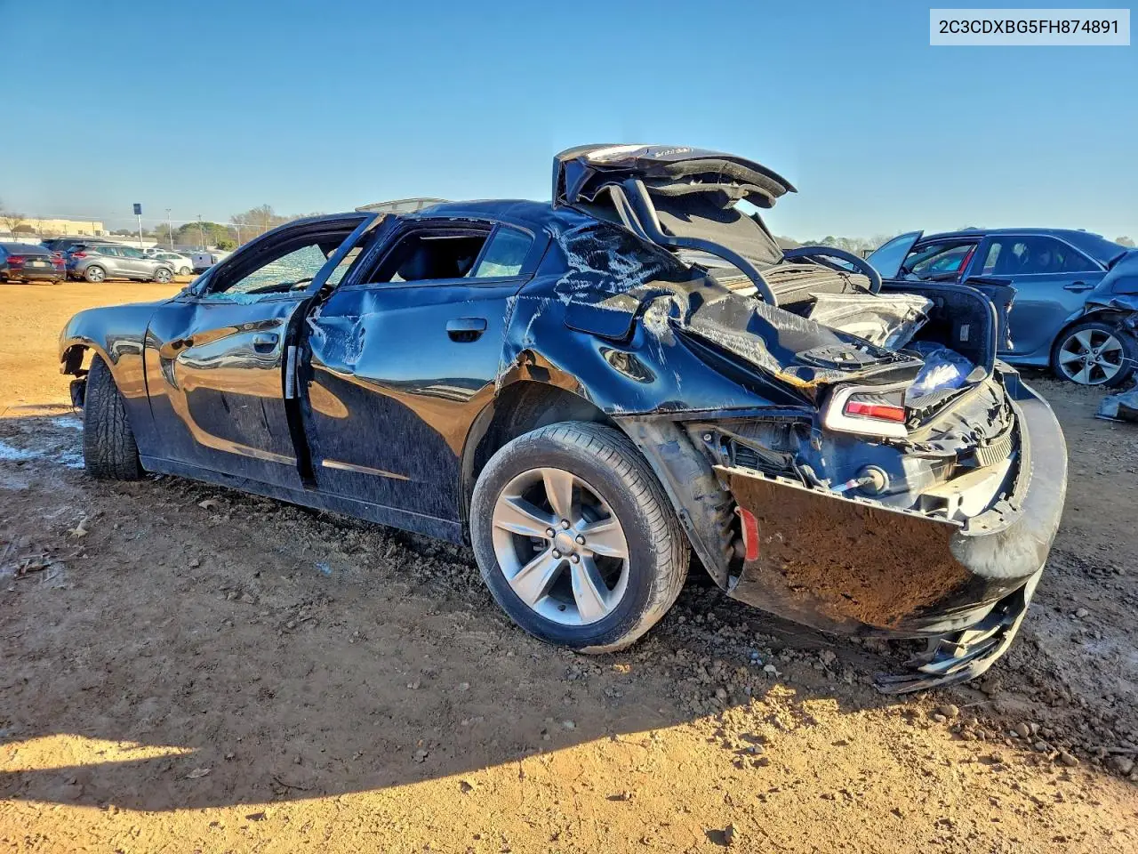 2C3CDXBG5FH874891 2015 Dodge Charger Se
