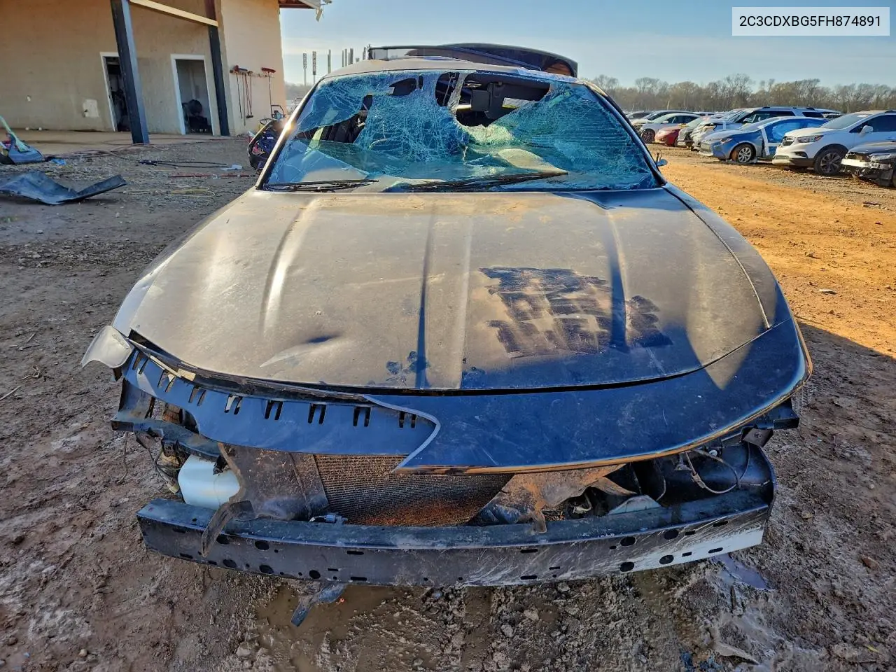 2C3CDXBG5FH874891 2015 Dodge Charger Se