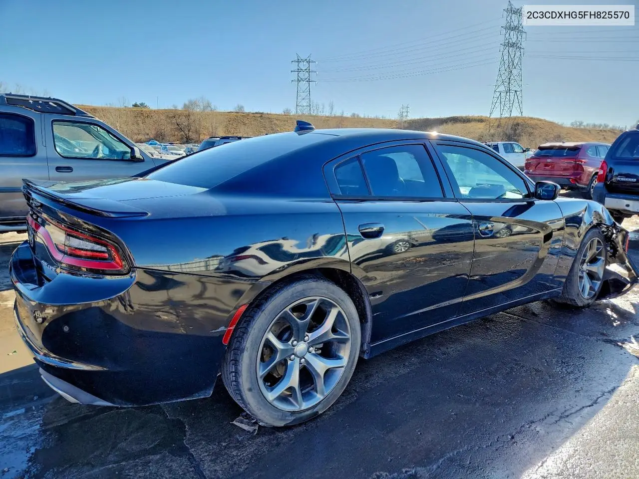 2C3CDXHG5FH825570 2015 Dodge Charger Sxt