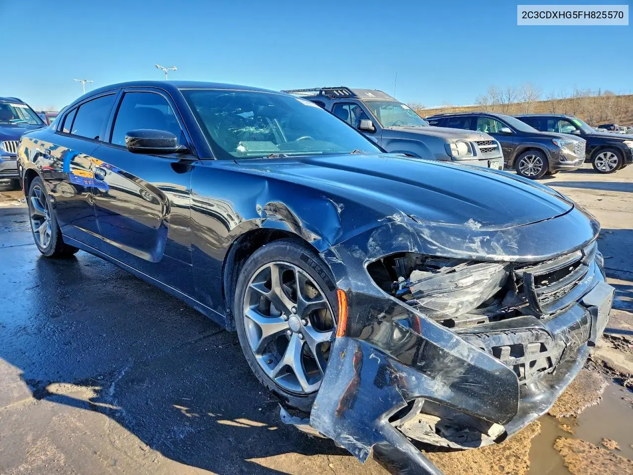 2C3CDXHG5FH825570 2015 Dodge Charger Sxt