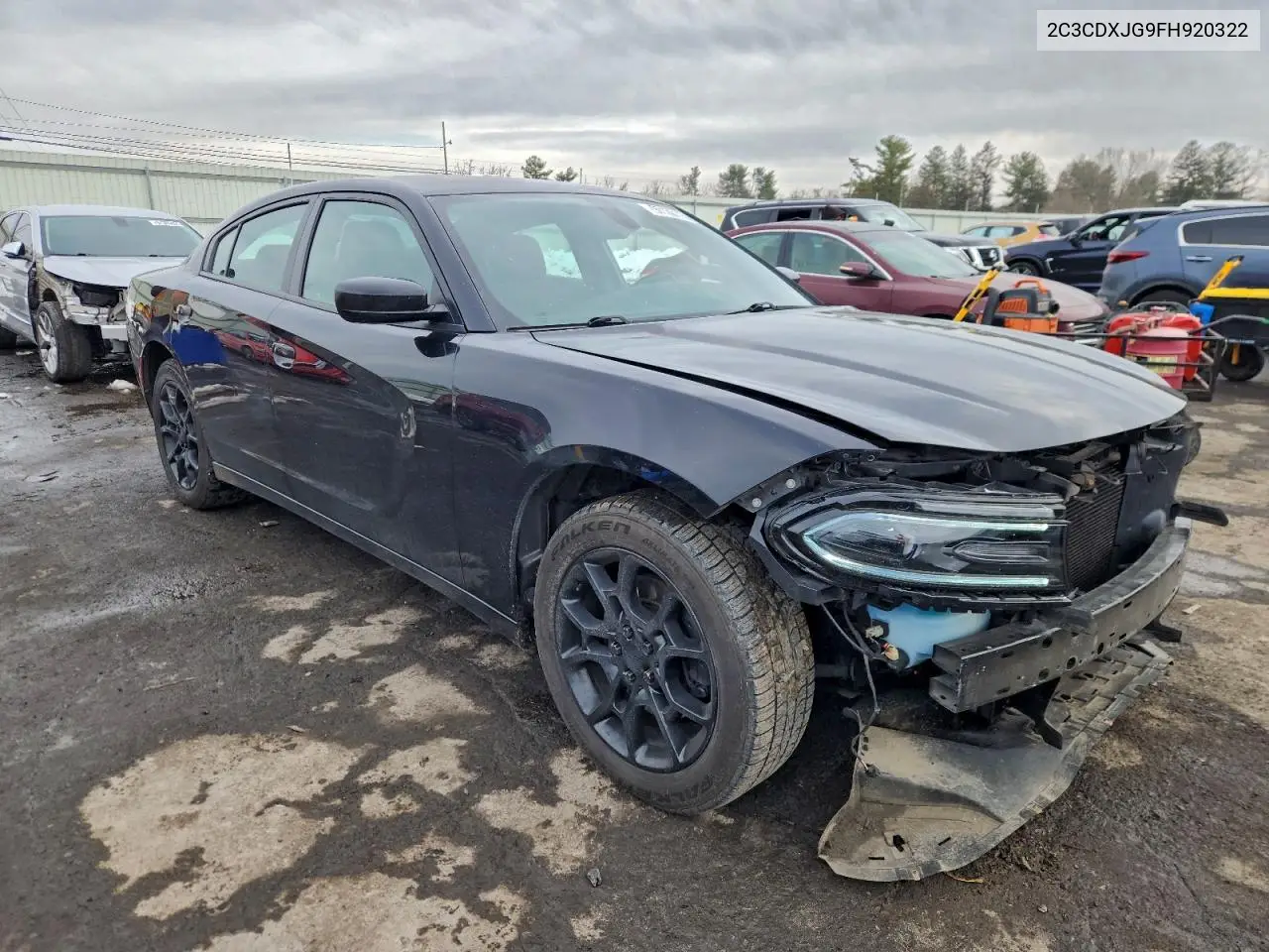 2C3CDXJG9FH920322 2015 Dodge Charger Sxt