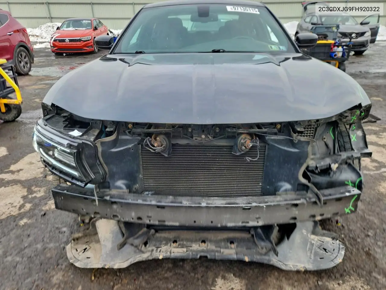 2C3CDXJG9FH920322 2015 Dodge Charger Sxt