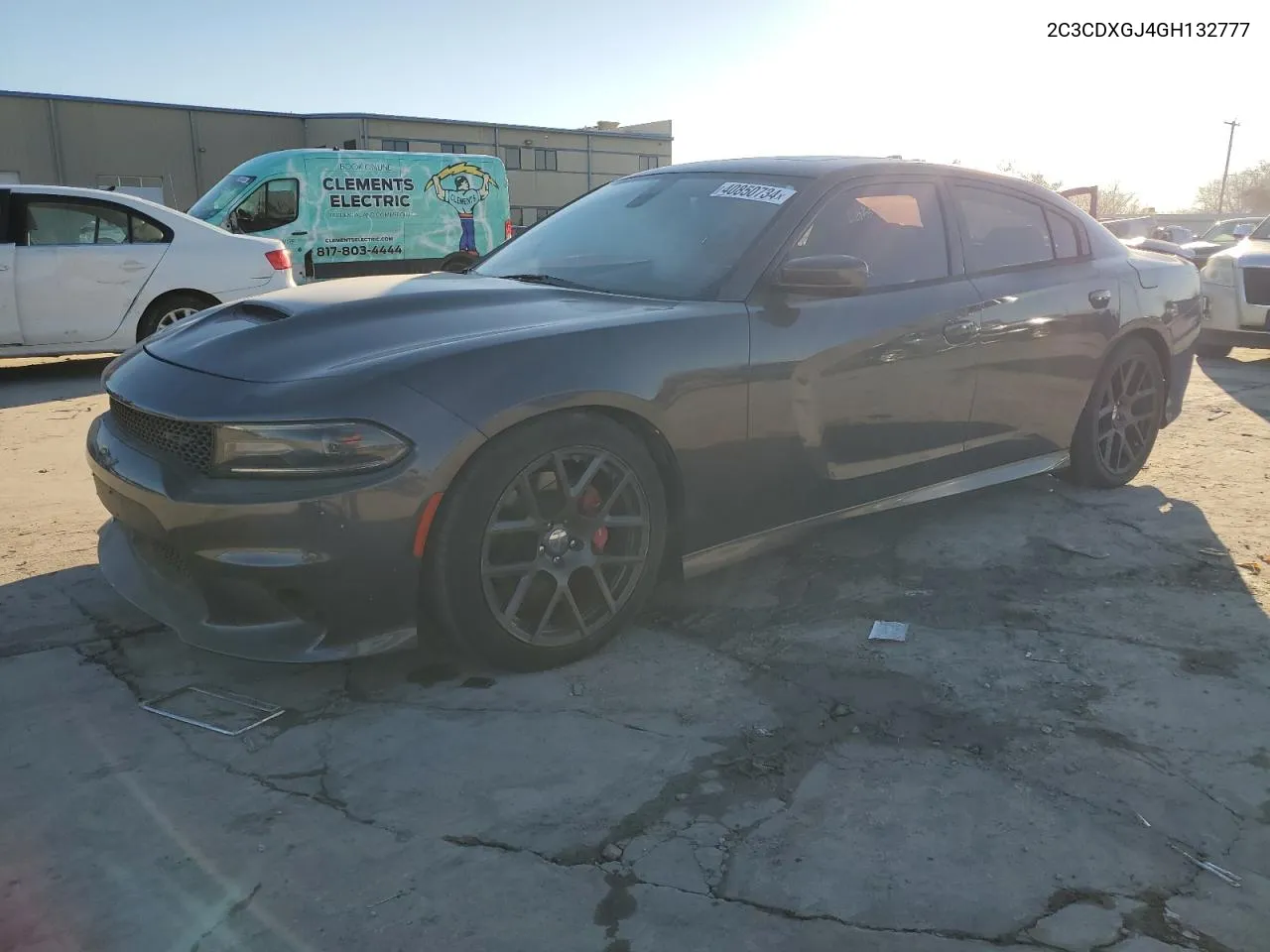 2016 Dodge Charger R/T Scat Pack VIN: 2C3CDXGJ4GH132777 Lot: 40850734