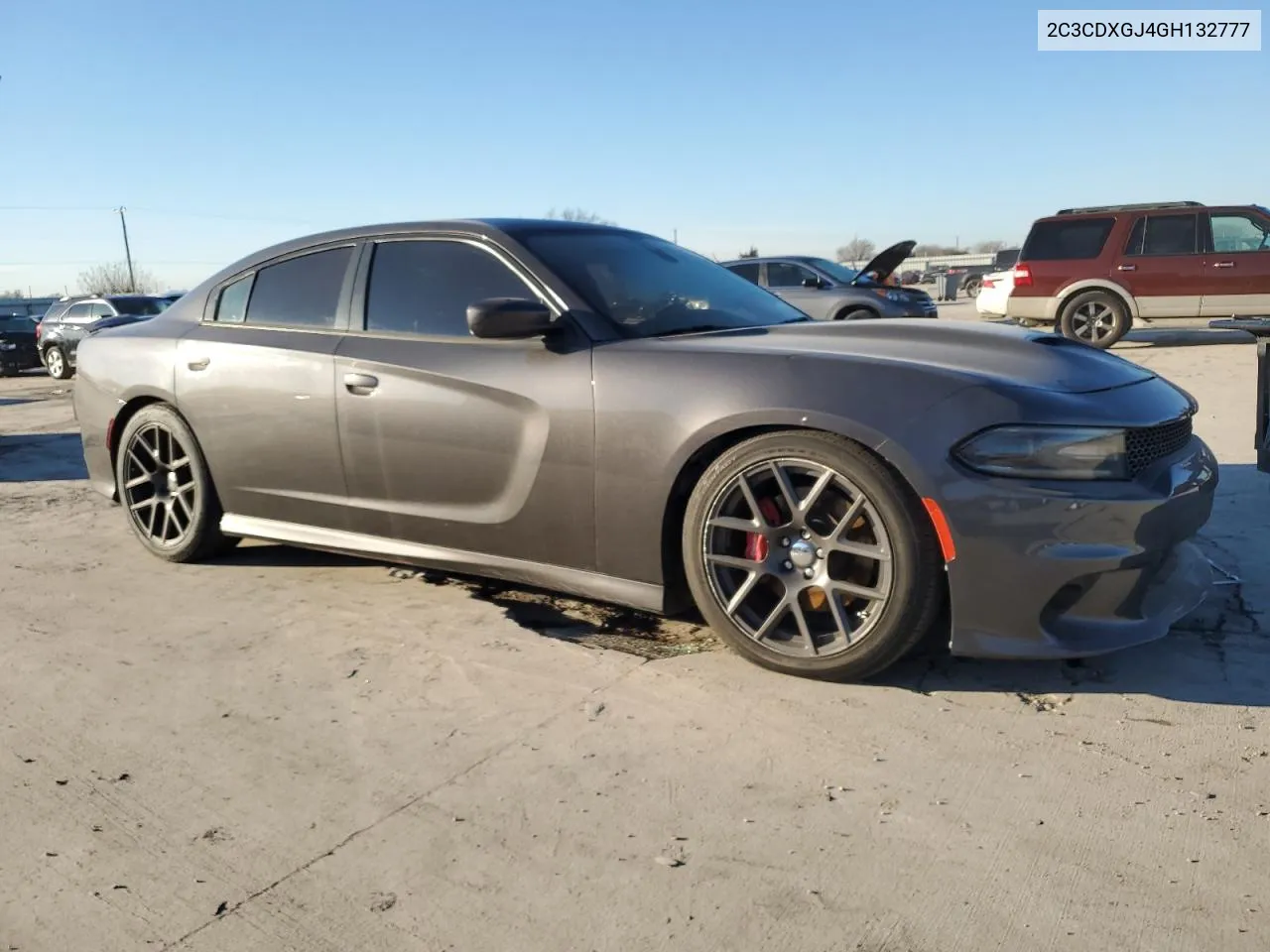 2016 Dodge Charger R/T Scat Pack VIN: 2C3CDXGJ4GH132777 Lot: 40850734