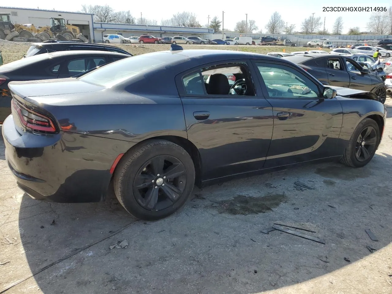 2C3CDXHGXGH214936 2016 Dodge Charger Sxt