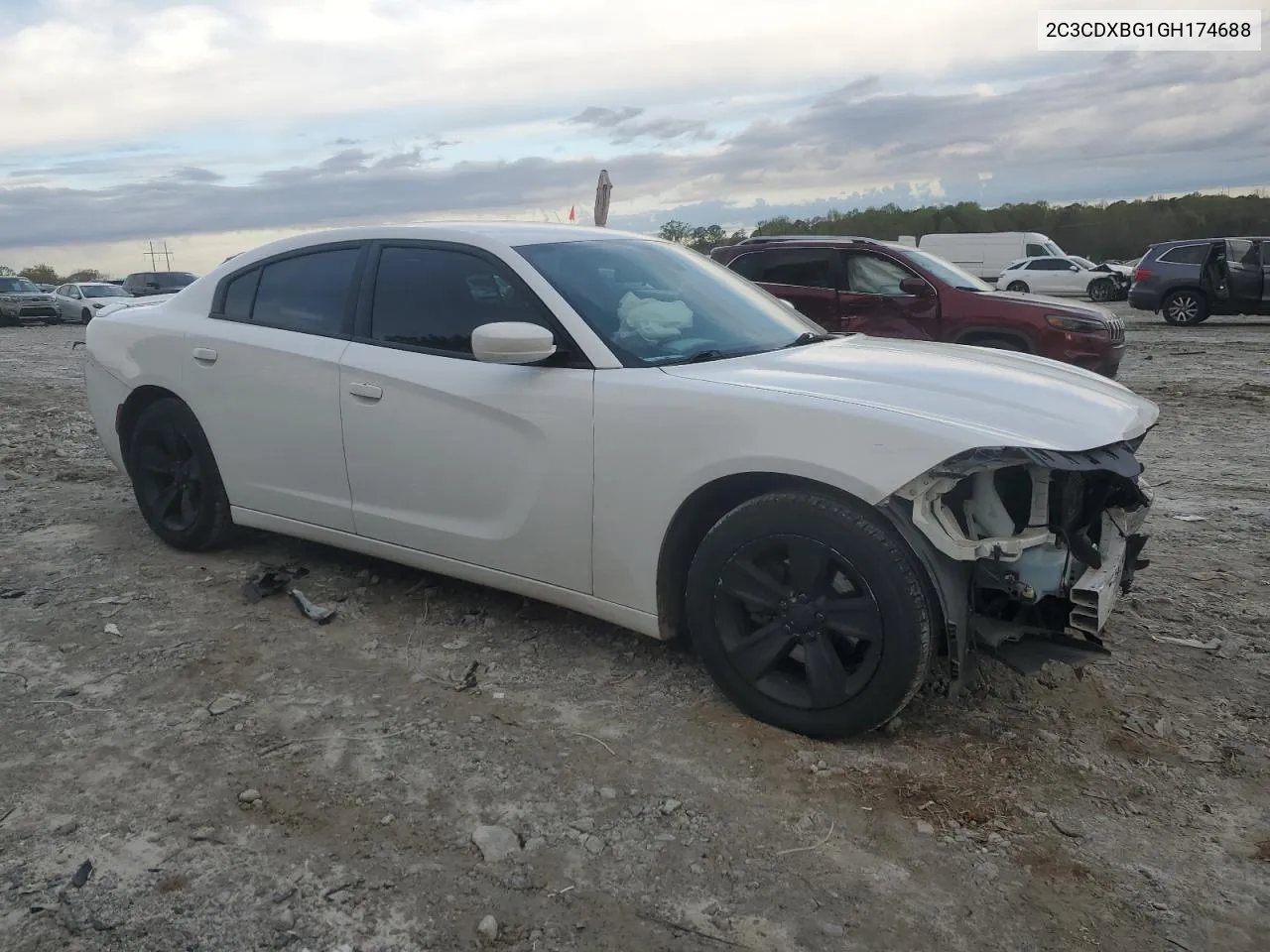 2C3CDXBG1GH174688 2016 Dodge Charger Se