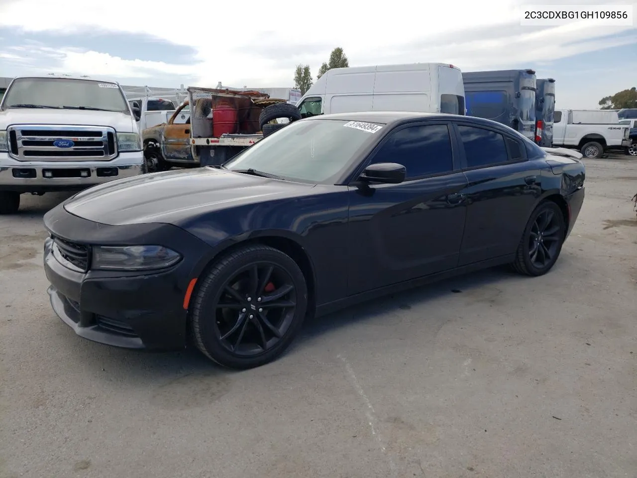 2016 Dodge Charger Se VIN: 2C3CDXBG1GH109856 Lot: 51649394