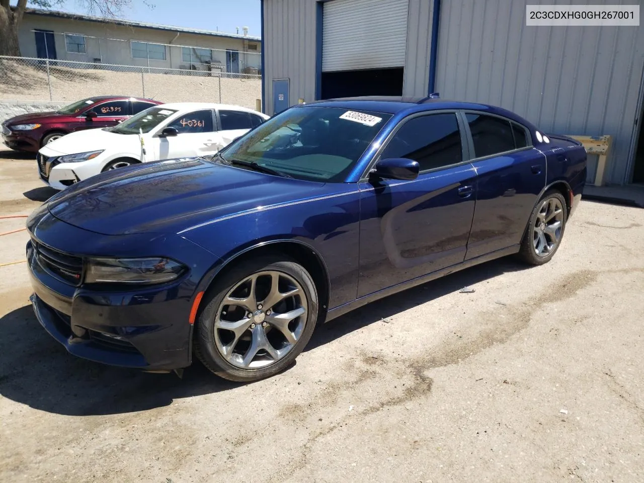 2016 Dodge Charger Sxt VIN: 2C3CDXHG0GH267001 Lot: 53069824