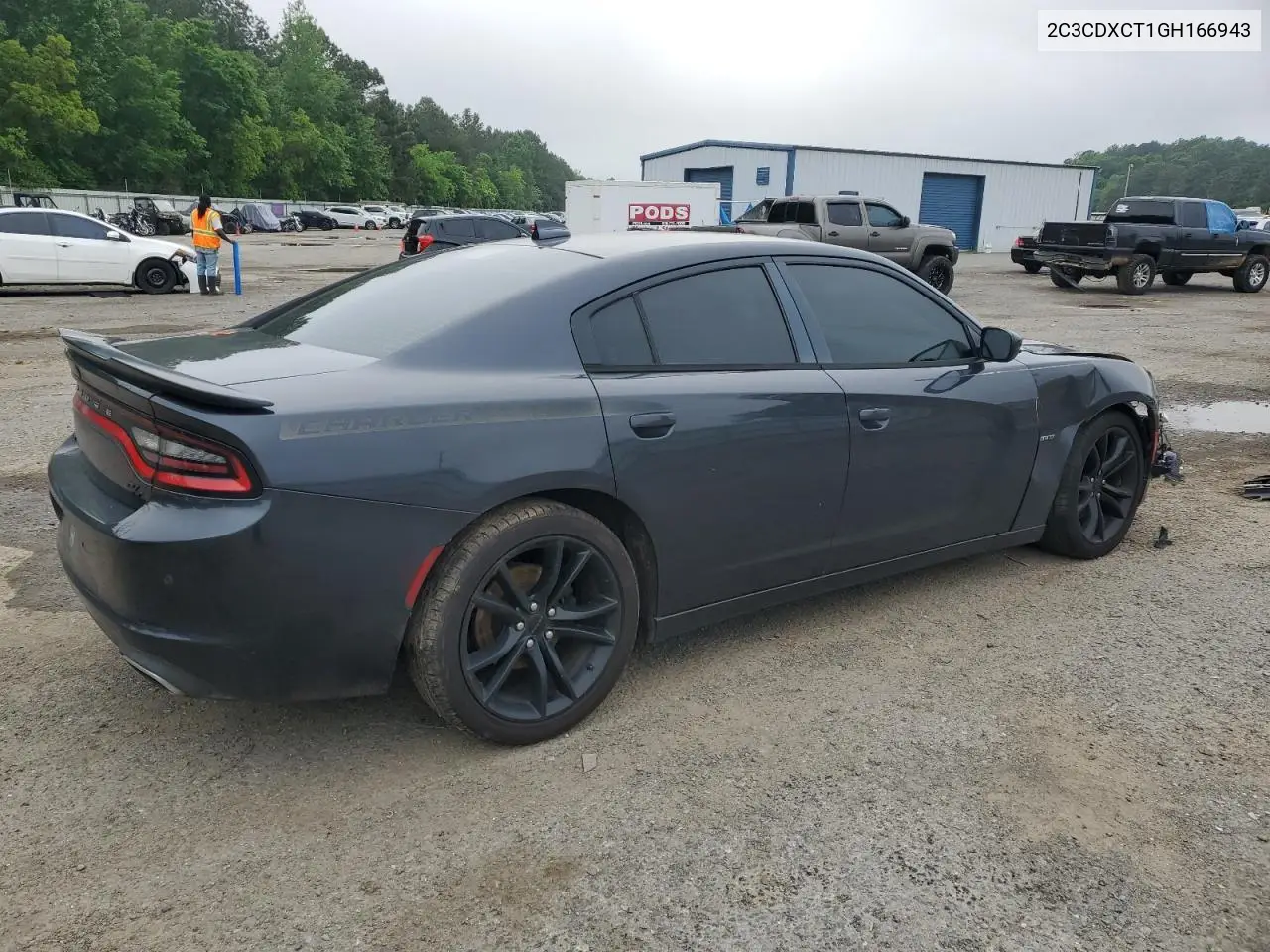 2016 Dodge Charger R/T VIN: 2C3CDXCT1GH166943 Lot: 54003335