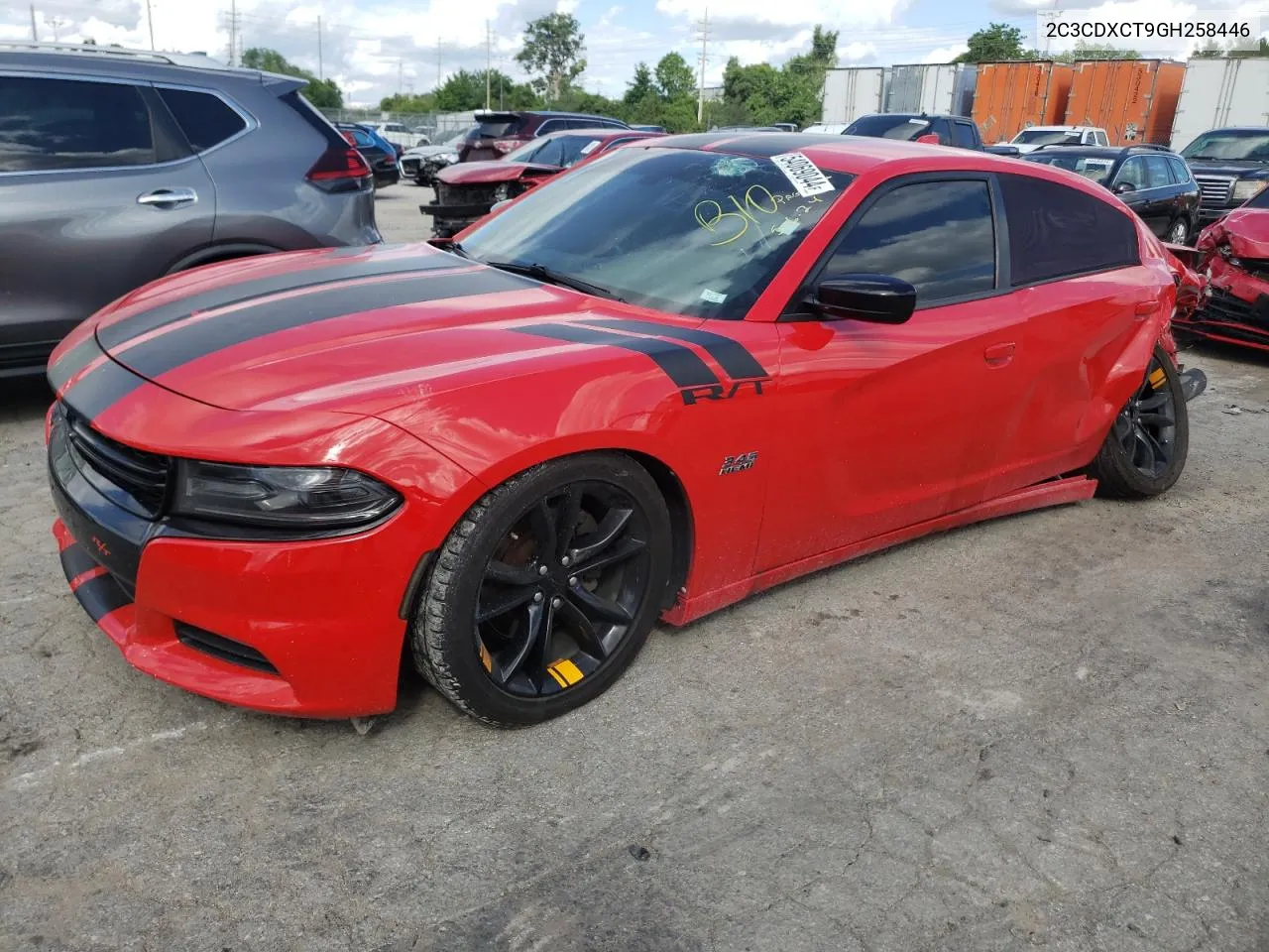 2016 Dodge Charger R/T VIN: 2C3CDXCT9GH258446 Lot: 54069044