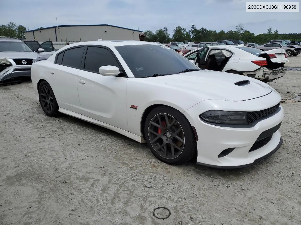 2016 Dodge Charger R/T Scat Pack VIN: 2C3CDXGJ8GH198958 Lot: 54120704