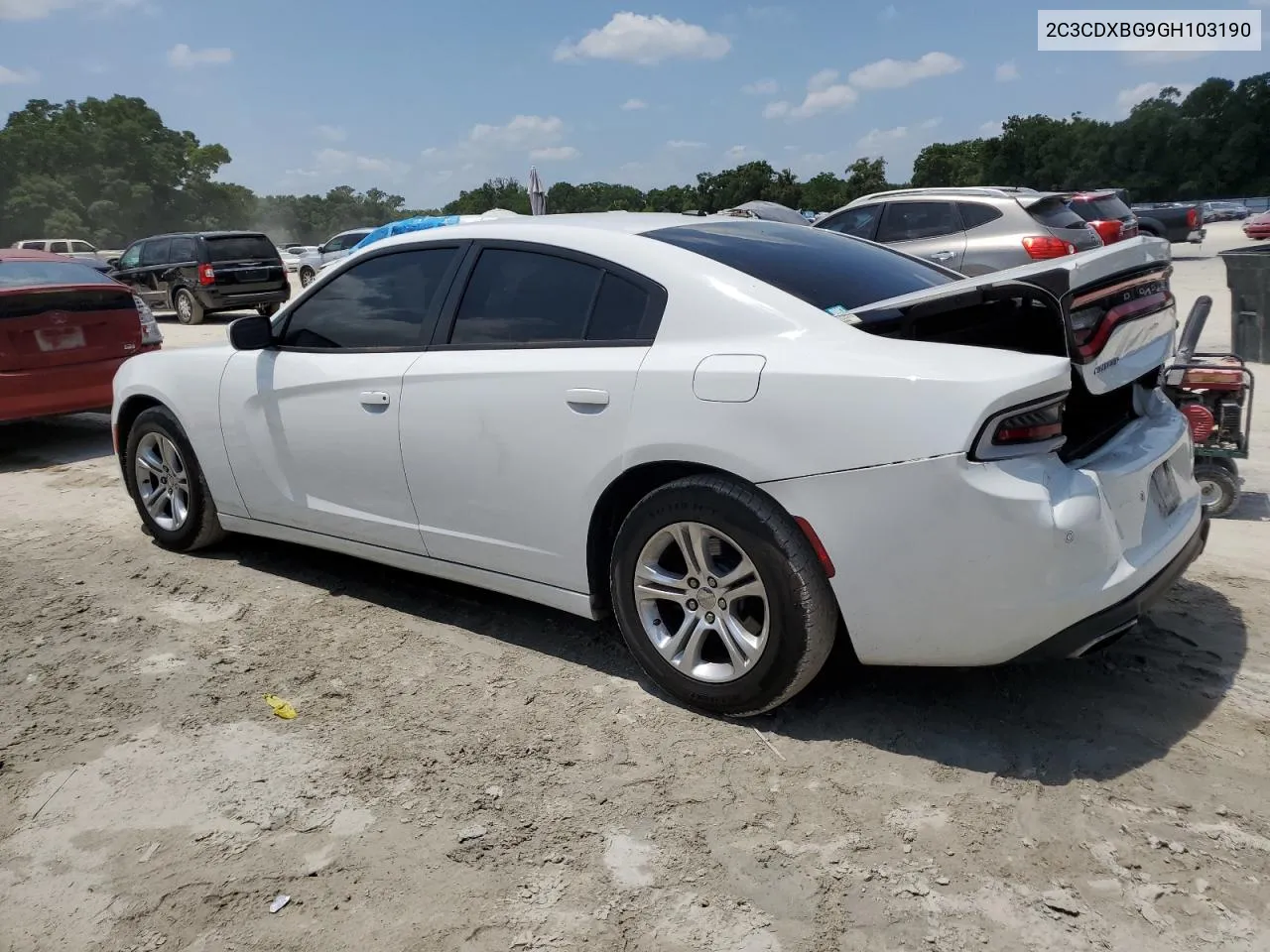 2016 Dodge Charger Se VIN: 2C3CDXBG9GH103190 Lot: 54175404