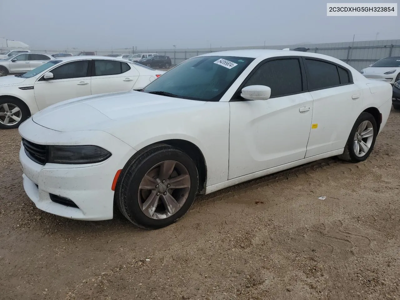 2016 Dodge Charger Sxt VIN: 2C3CDXHG5GH323854 Lot: 54355824