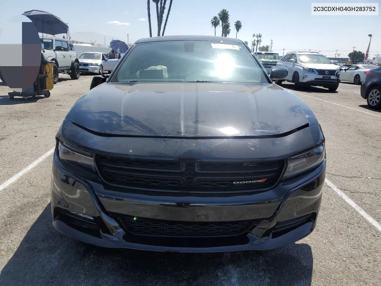 2C3CDXHG4GH283752 2016 Dodge Charger Sxt