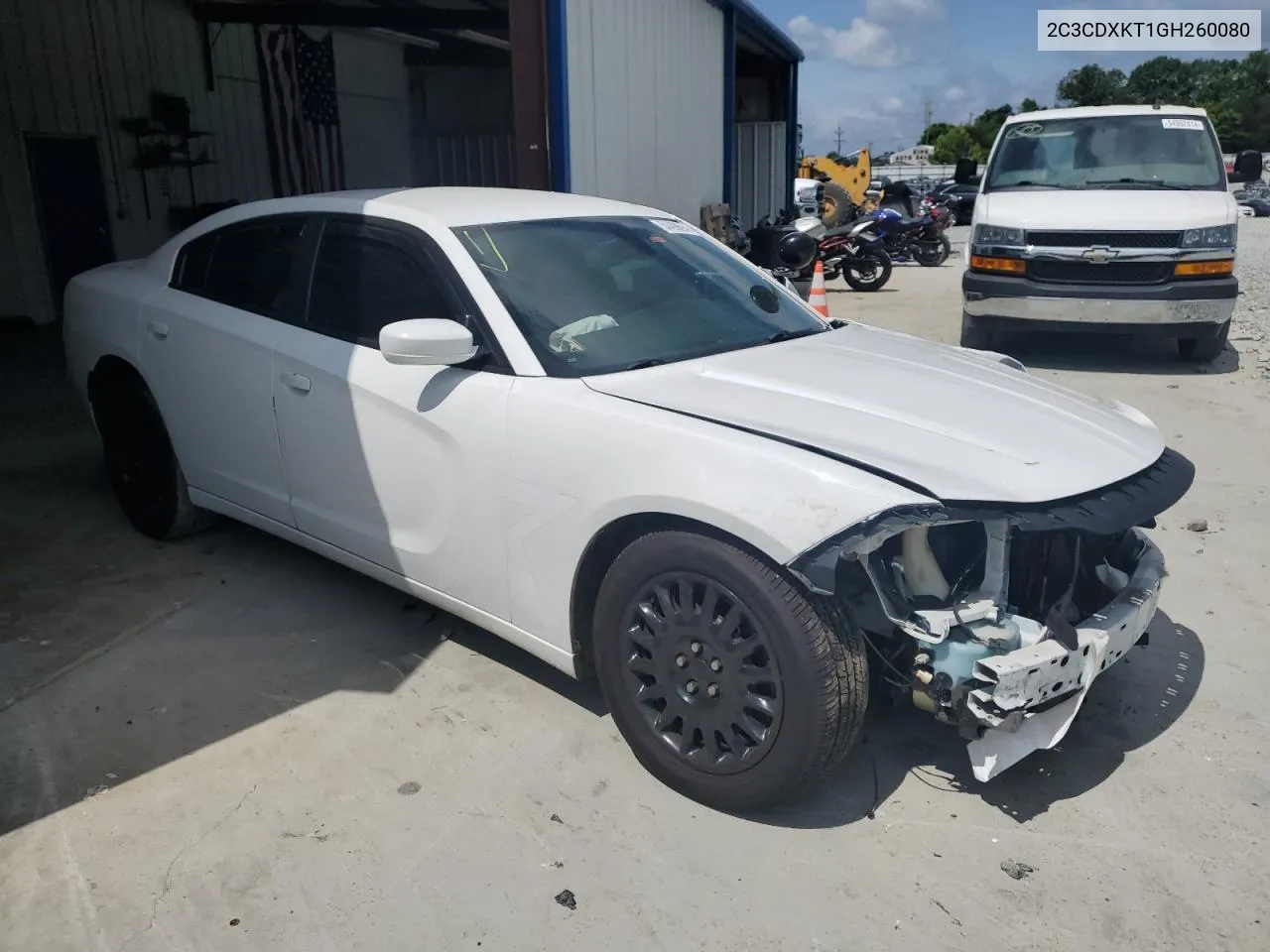 2016 Dodge Charger Police VIN: 2C3CDXKT1GH260080 Lot: 54498694