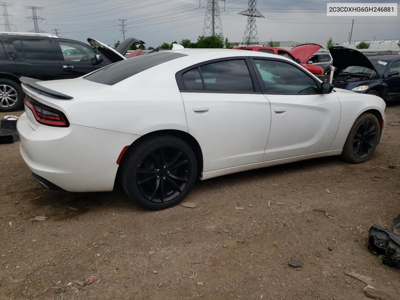 2C3CDXHG6GH246881 2016 Dodge Charger Sxt