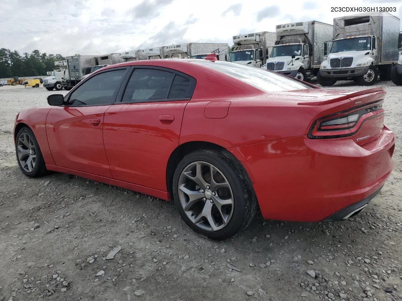 2016 Dodge Charger Sxt VIN: 2C3CDXHG3GH133003 Lot: 54911014