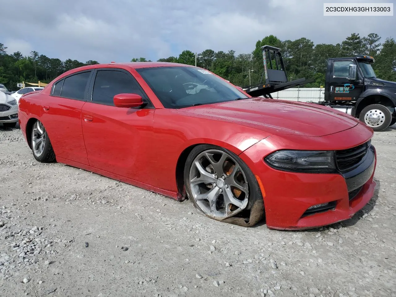 2016 Dodge Charger Sxt VIN: 2C3CDXHG3GH133003 Lot: 54911014