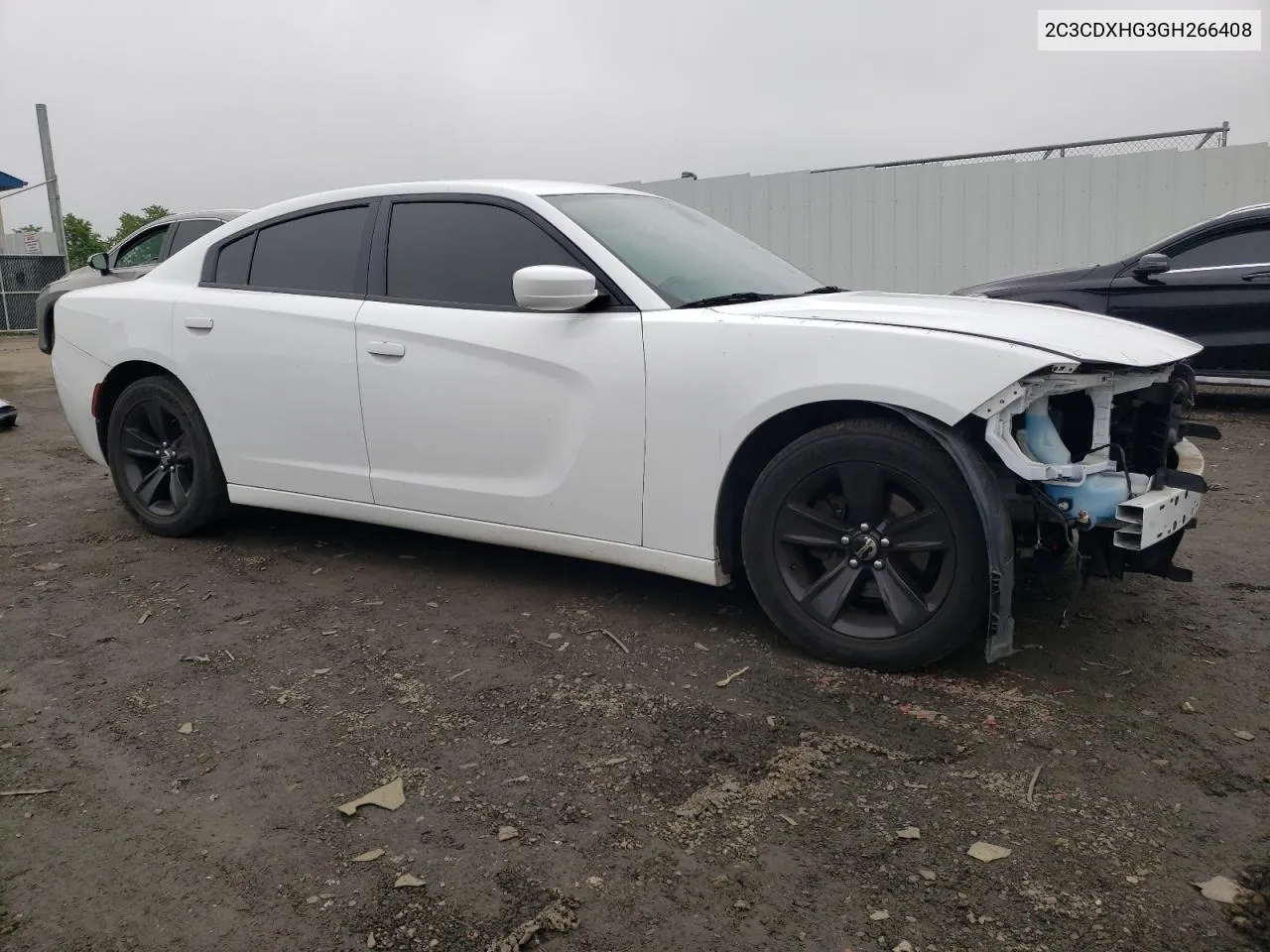 2016 Dodge Charger Sxt VIN: 2C3CDXHG3GH266408 Lot: 54970574