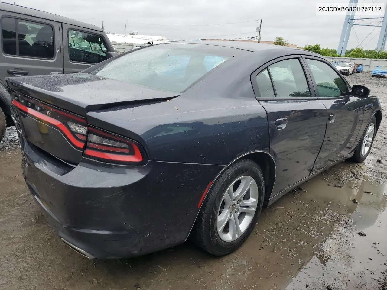 2016 Dodge Charger Se VIN: 2C3CDXBG8GH267112 Lot: 55145004