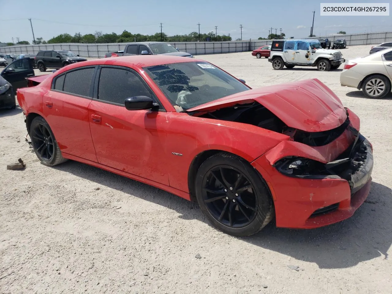 2C3CDXCT4GH267295 2016 Dodge Charger R/T