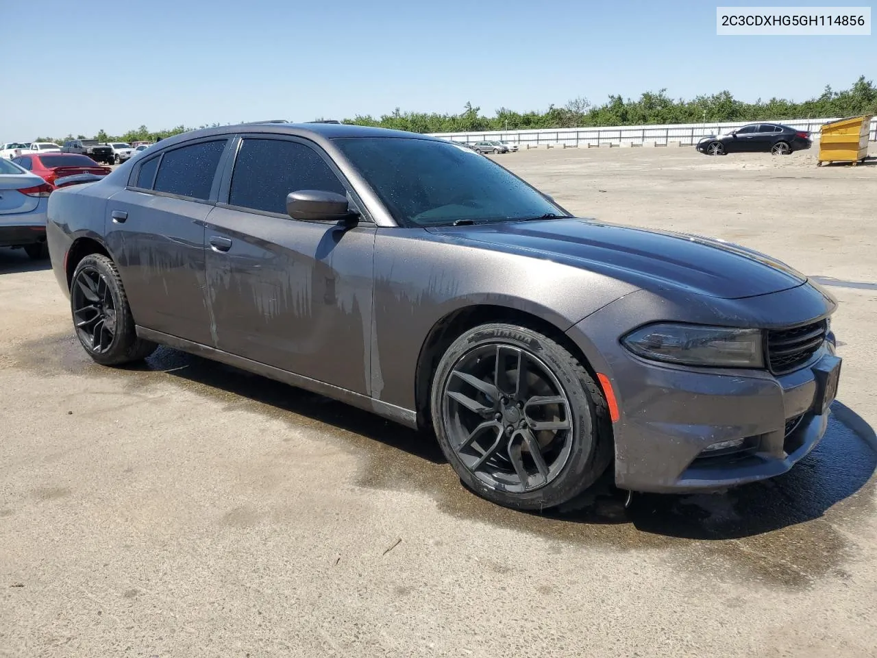 2016 Dodge Charger Sxt VIN: 2C3CDXHG5GH114856 Lot: 55401474