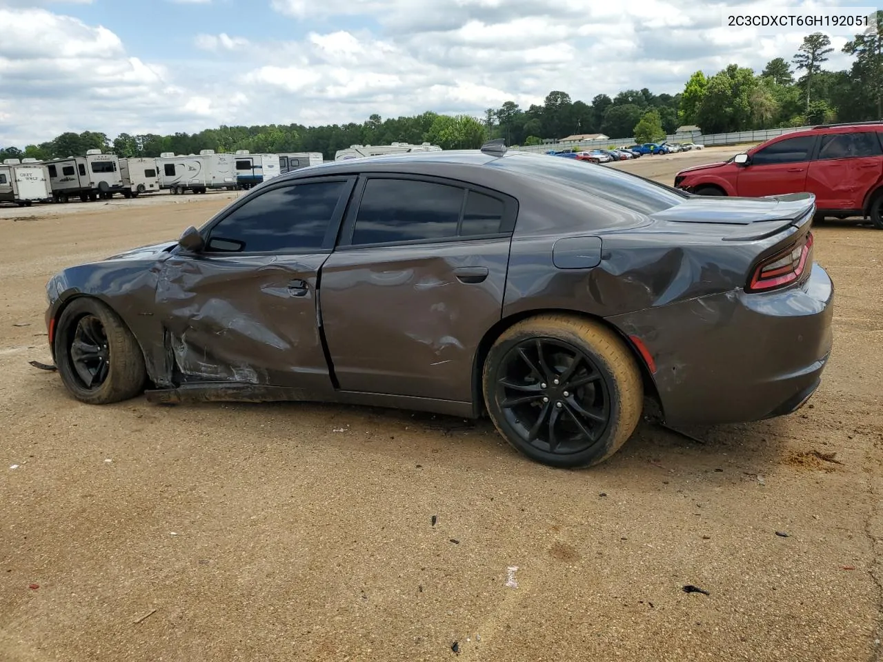 2016 Dodge Charger R/T VIN: 2C3CDXCT6GH192051 Lot: 55500174