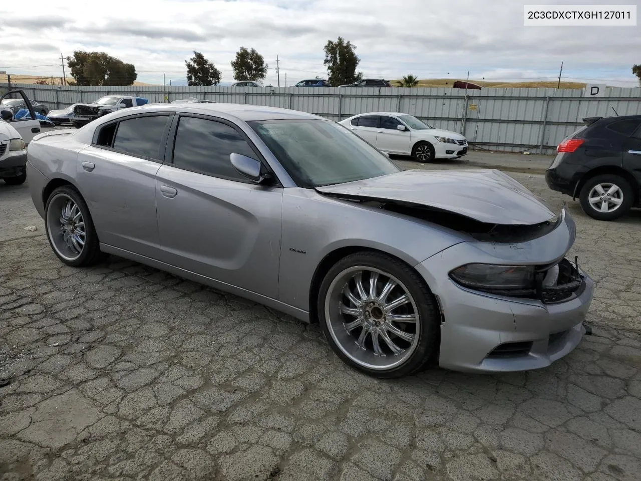 2016 Dodge Charger R/T VIN: 2C3CDXCTXGH127011 Lot: 55546414