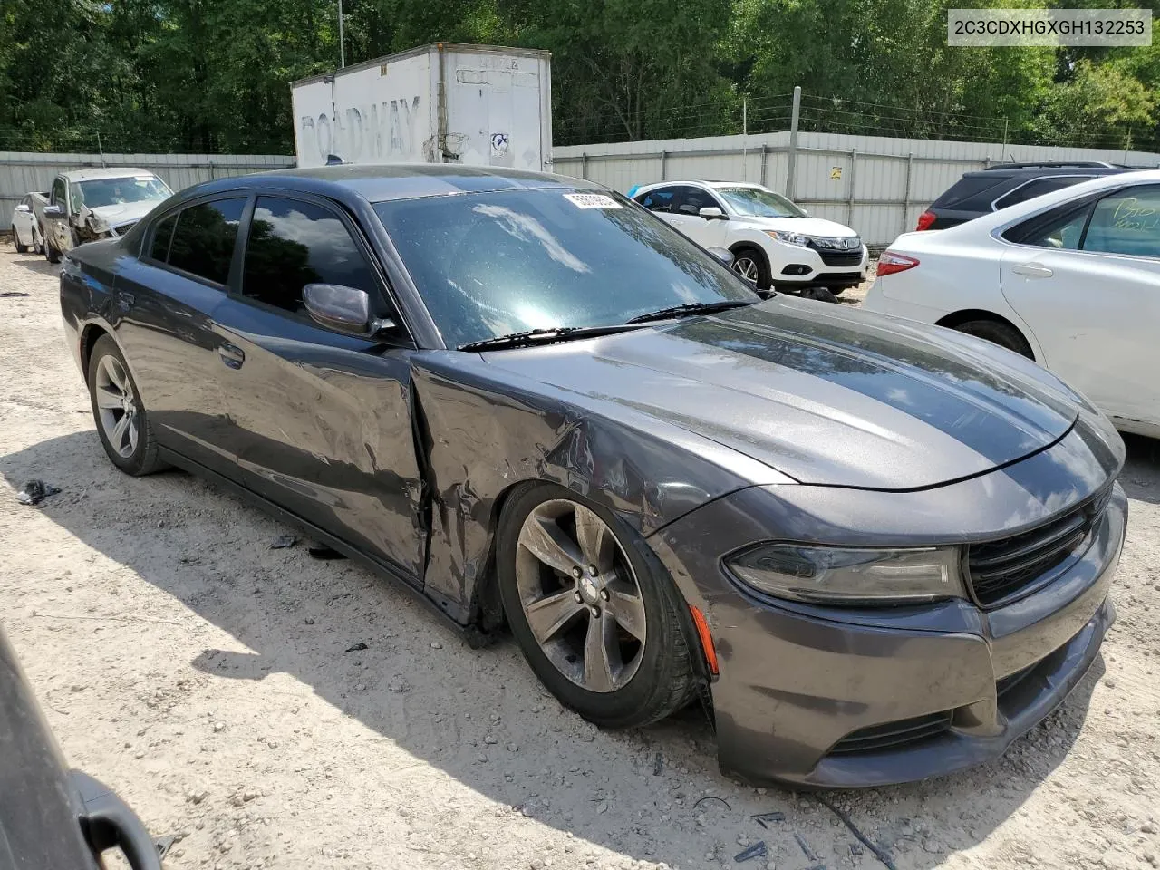 2016 Dodge Charger Sxt VIN: 2C3CDXHGXGH132253 Lot: 55679854