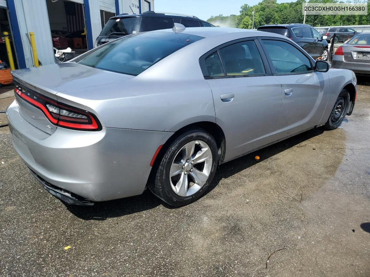 2016 Dodge Charger Sxt VIN: 2C3CDXHG0GH166380 Lot: 55849044