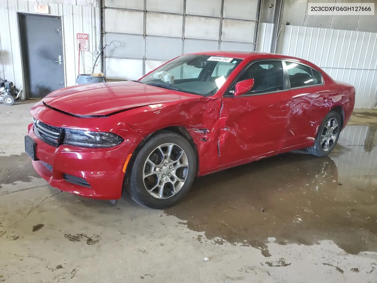 2C3CDXFG6GH127666 2016 Dodge Charger Se