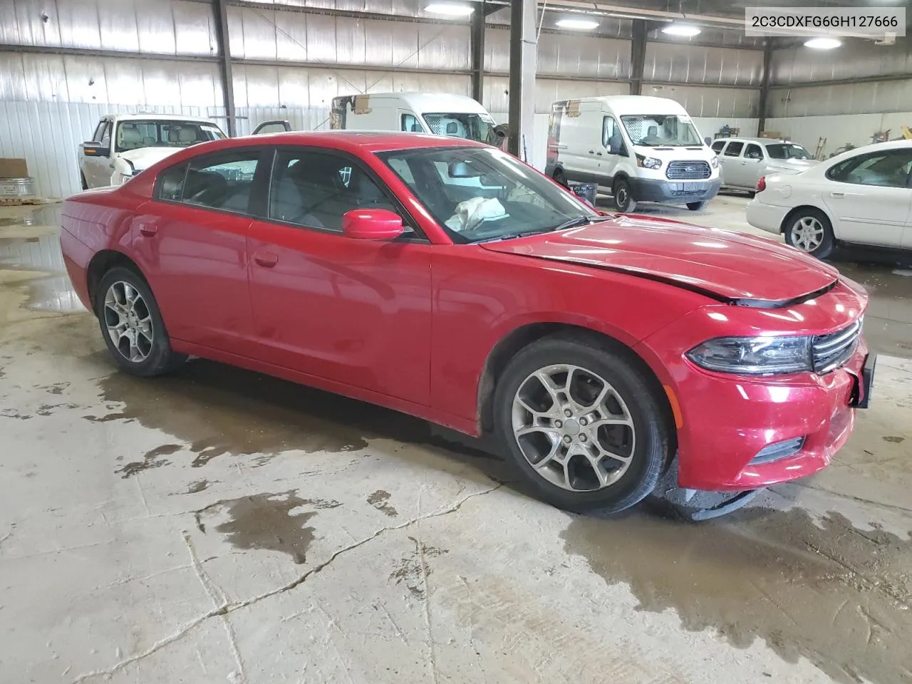 2016 Dodge Charger Se VIN: 2C3CDXFG6GH127666 Lot: 55854754