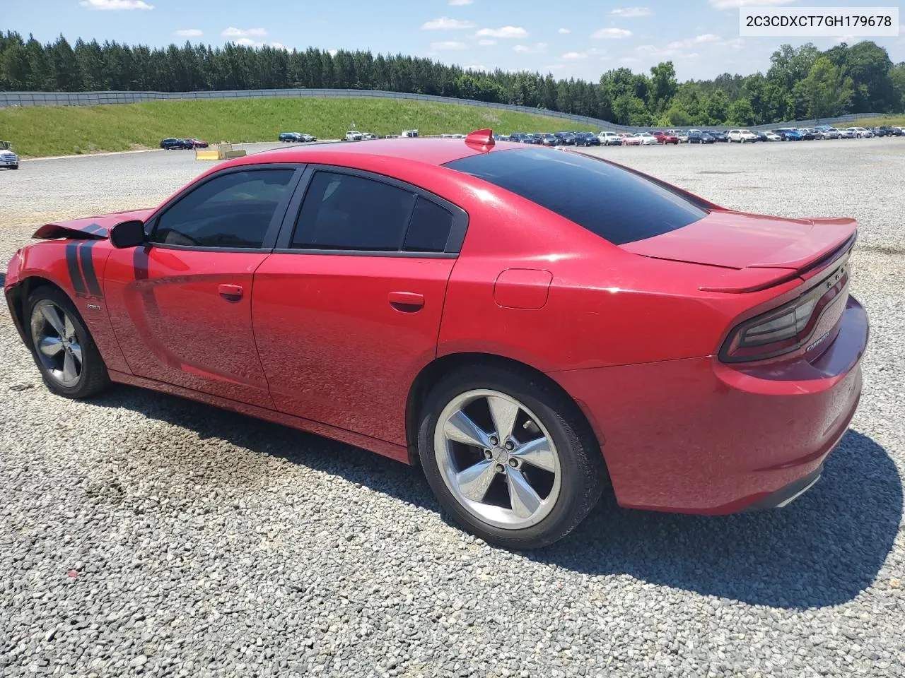 2016 Dodge Charger R/T VIN: 2C3CDXCT7GH179678 Lot: 55908494